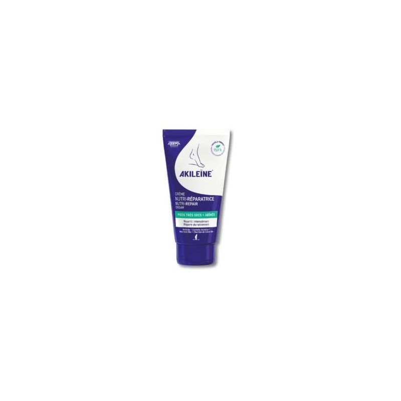 Akileine Blu Crema Piedi Secchi 75ml