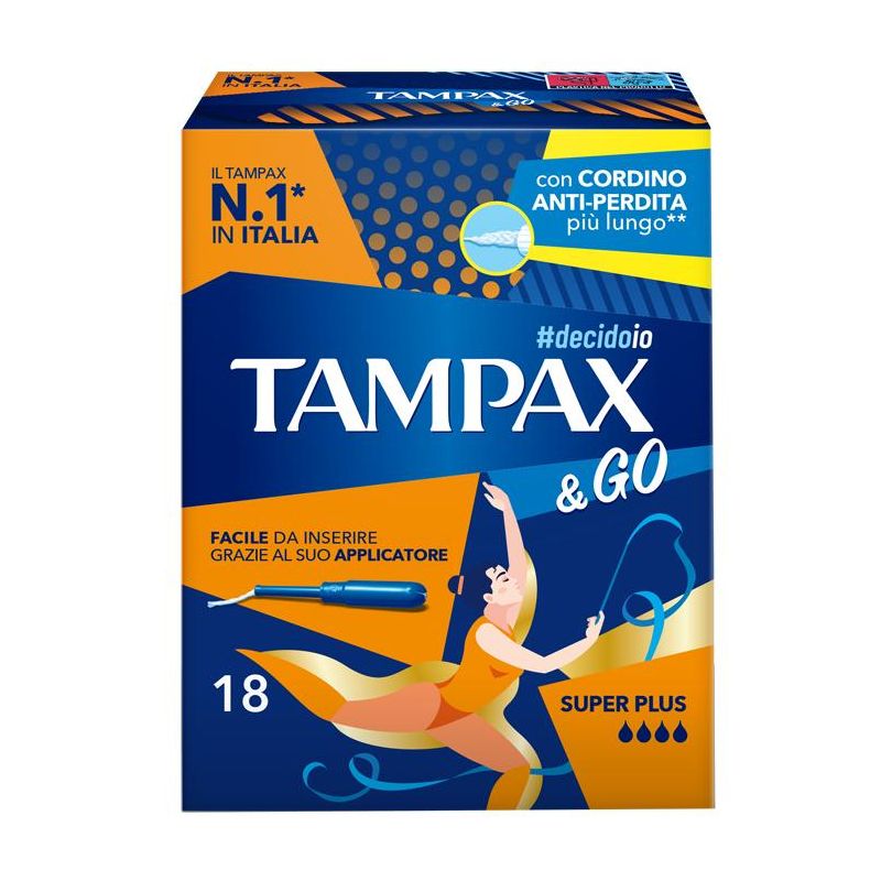 Tampax Super Plus 18pz