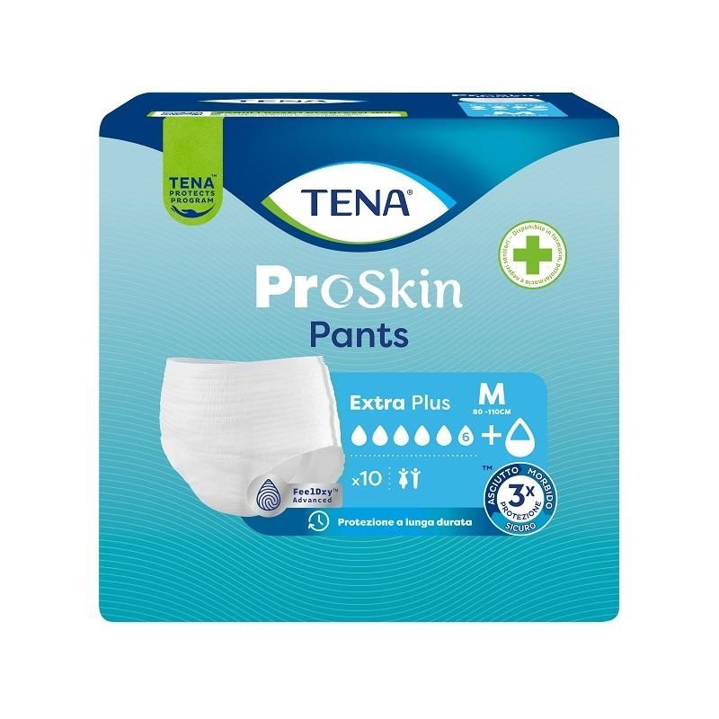 TENA PANTS EXTRA PLUS M 10PZ