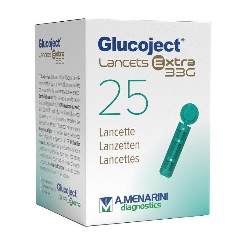 Glucoject Lancets EX G33 - 25pz