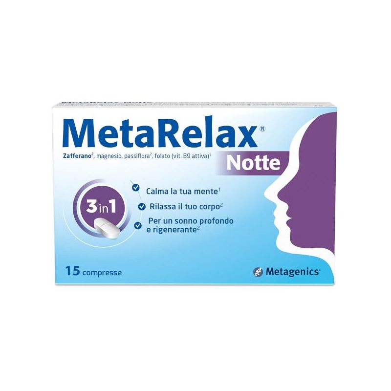 METARELAX NOTTE 15CPR
