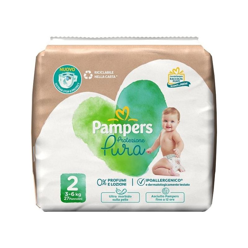 Pampers Protezione Pura Min27P