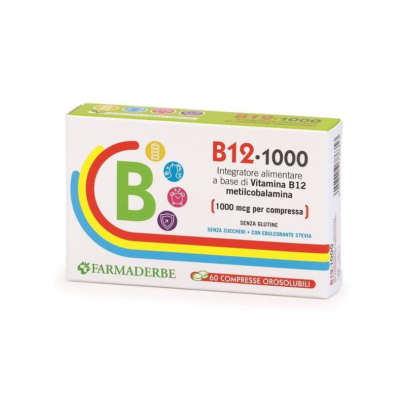 B12 1000 60CPR OROSOLUBILI