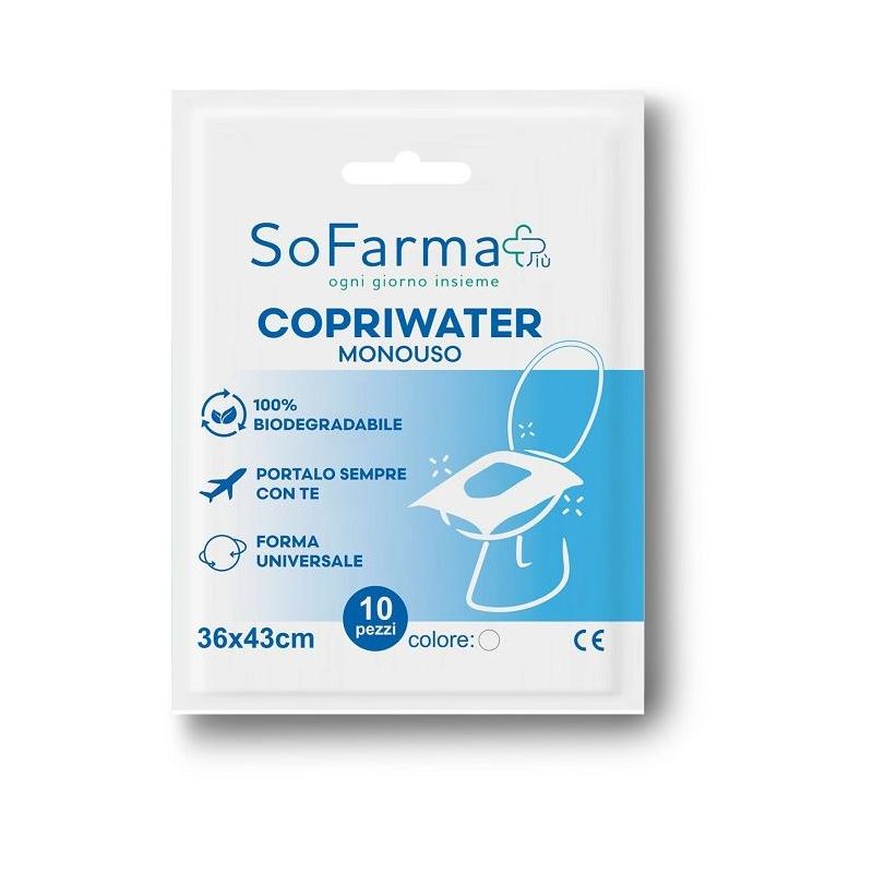 COPRIWATER MONOUSO 10PZ SOFARM