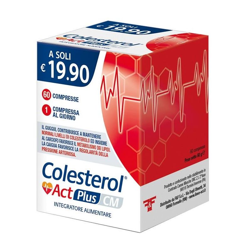 COLESTEROL ACT PLUS CM 60CPR