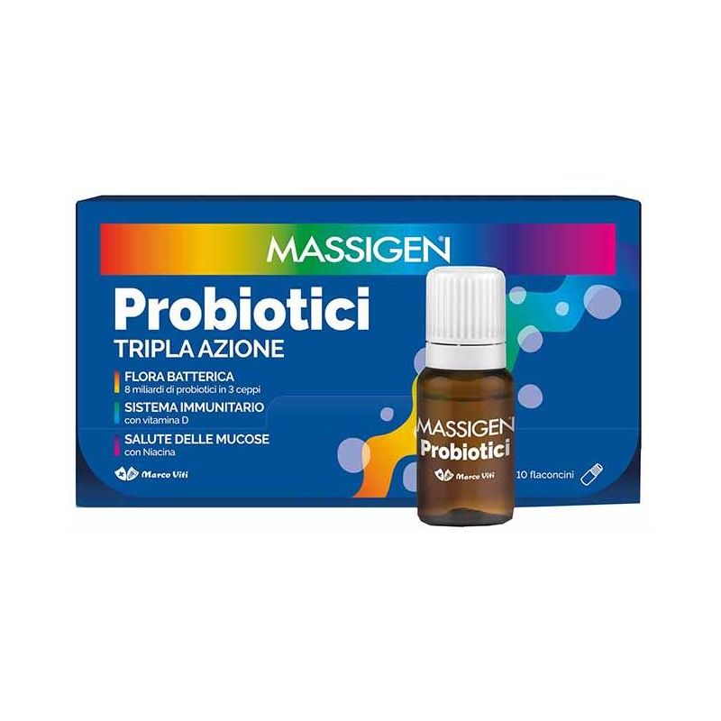 Massigen Probiotici 10 fl x 8 ml PP