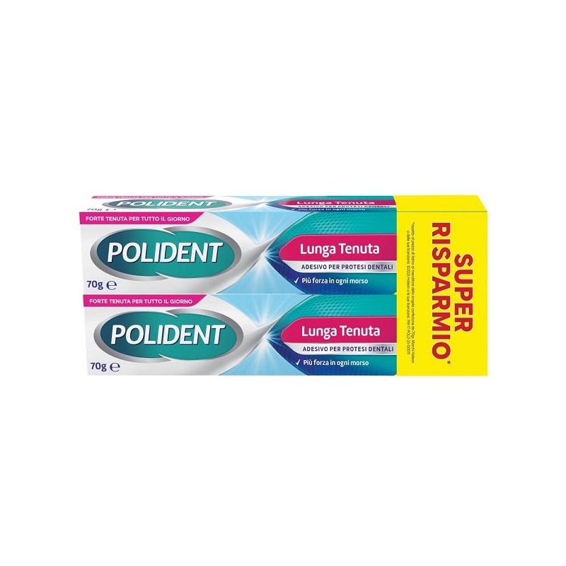 Polident Lunga Tenuta 2x70g