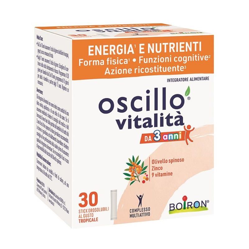 OSCILLO VITALITA' 3+ 30STICK
