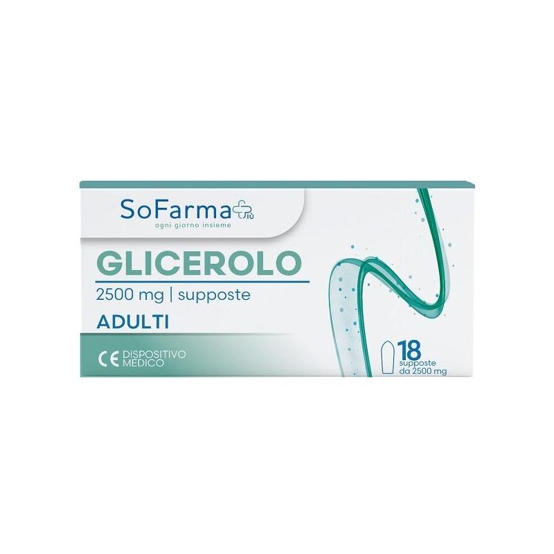 GLICEROLO AD 2250MG 18P SOFARM