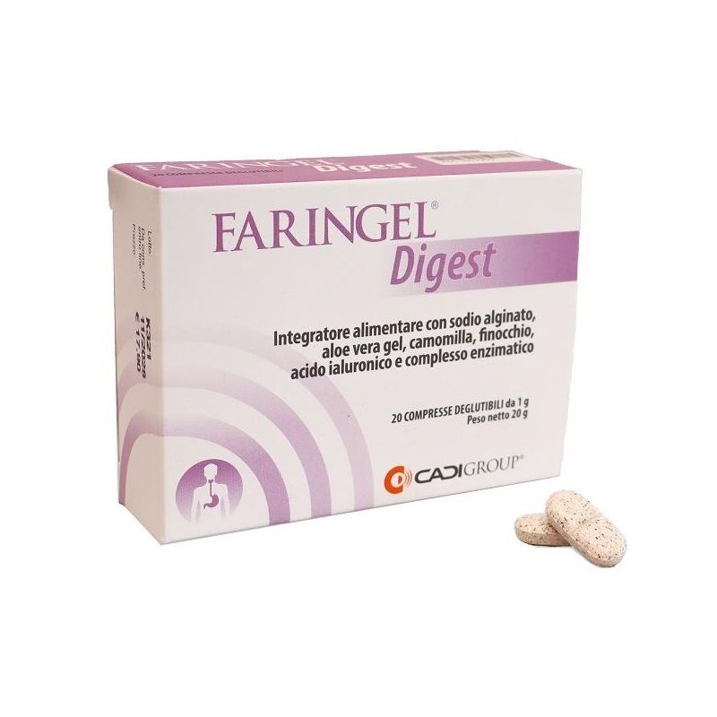 FARINGEL DIGEST 20CPR DEGLUTIB
