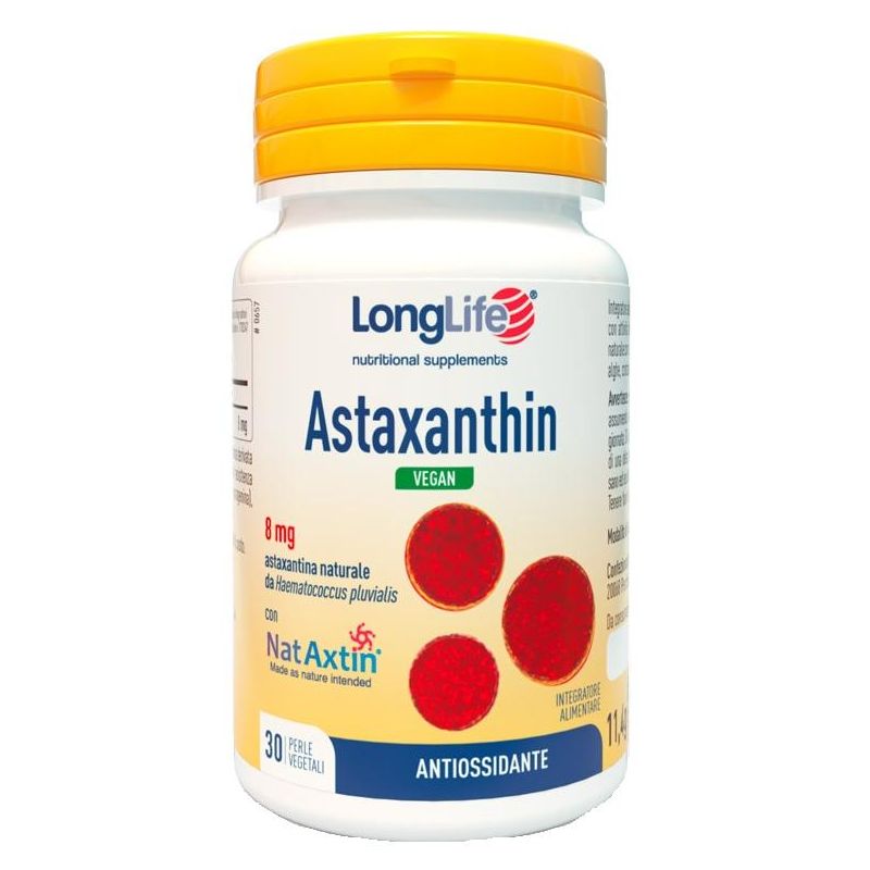 LONGLIFE ASTAXANTHIN VEGAN 8MG