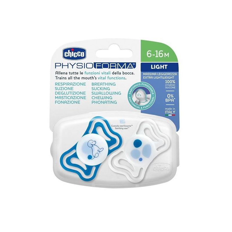 CH SUCCH LIGHT BLU SIL6-16 2PZ