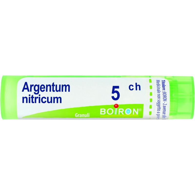 Boiron Argentum Nitricum 05Ch - Granuli Omeopatici, Tubo da 4g