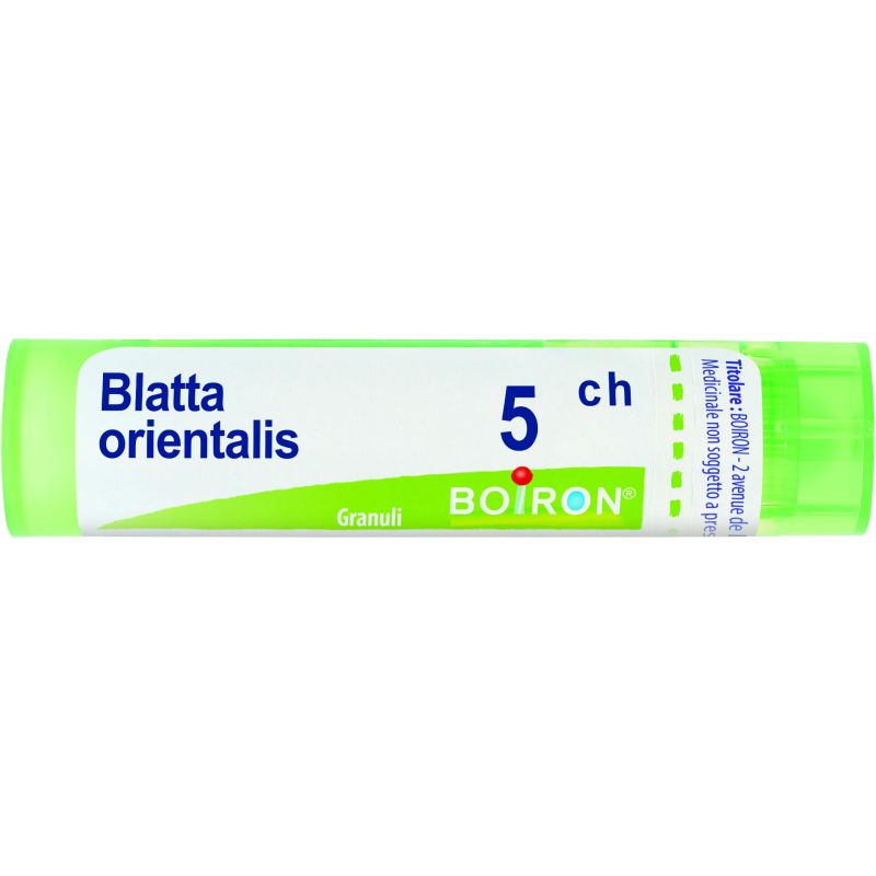 Boiron Blatta Orientalis 05Ch - Tubo di Granuli Omeopatici, 4g