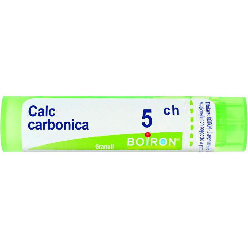 Boiron Calcarea Carbonica 05Ch - Tubo di Granuli Omeopatici da 4g