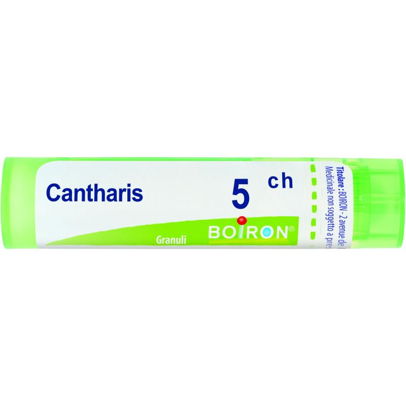 Boiron Cantharis 05Ch Granuli Homeopatici, Tubo da 4g