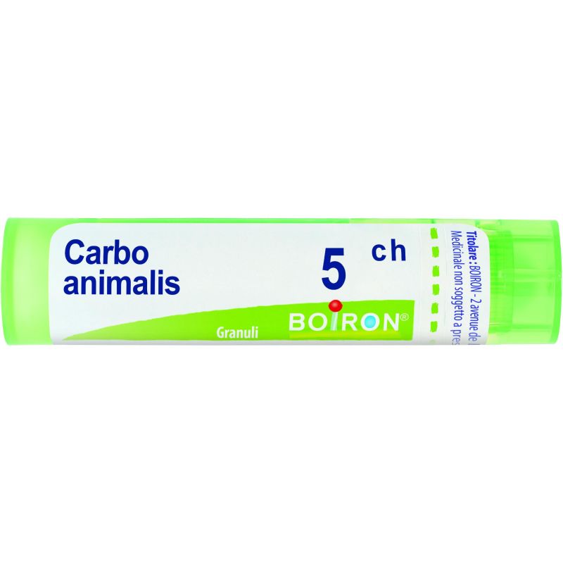 Boiron Carbo Animalis 05Ch - Tubo di Granuli Omeopatici 4g