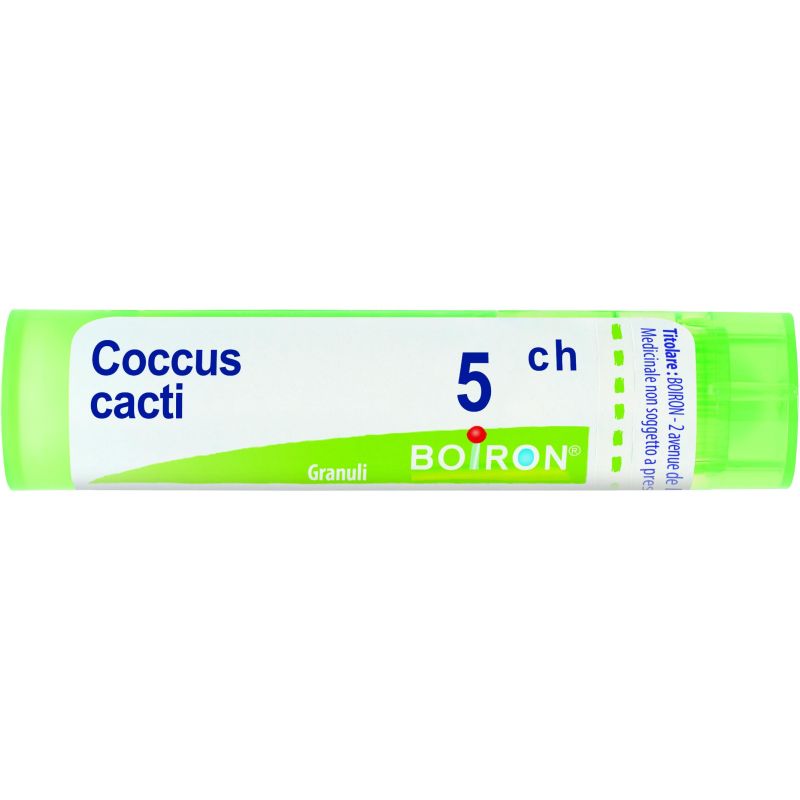 Boiron Coccus Cacti 05Ch - Tubo di Granuli Omeopatici da 4g