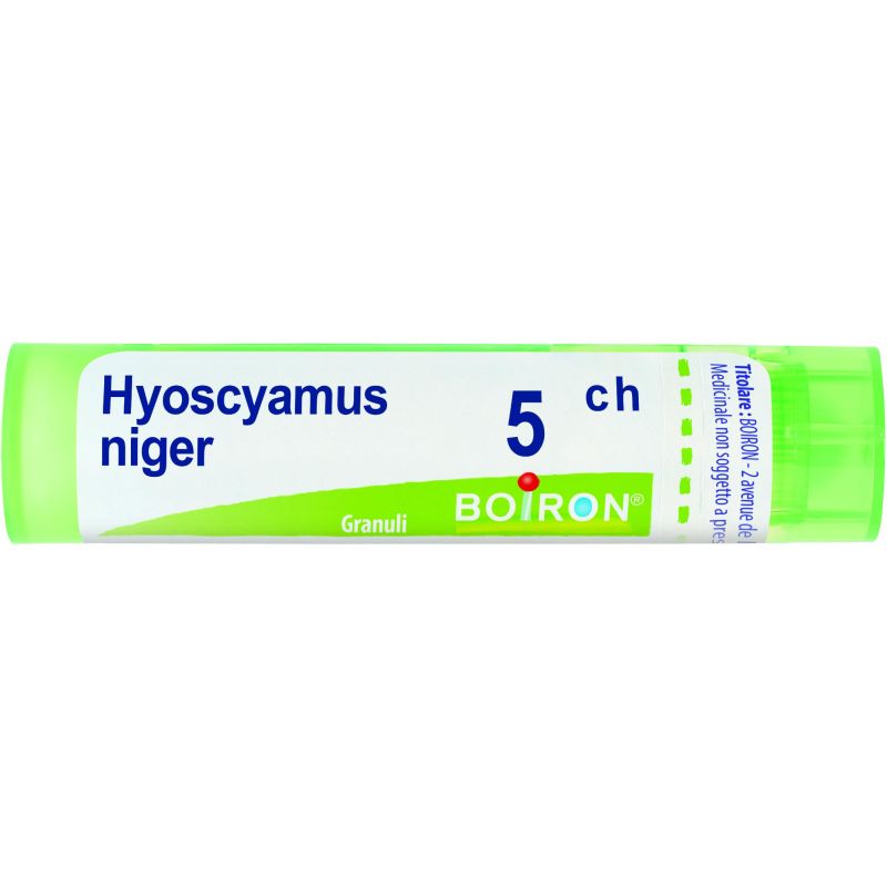 Boiron Hyoscyamus Niger 05CH - Tubo di Granuli Omeopatici, 4g