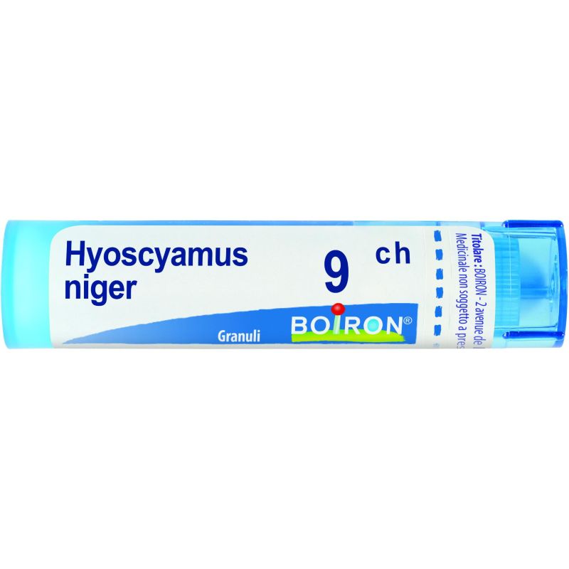 Boiron Hyoscyamus Niger 09Ch - Tubo di Granuli Omeopatici 4g