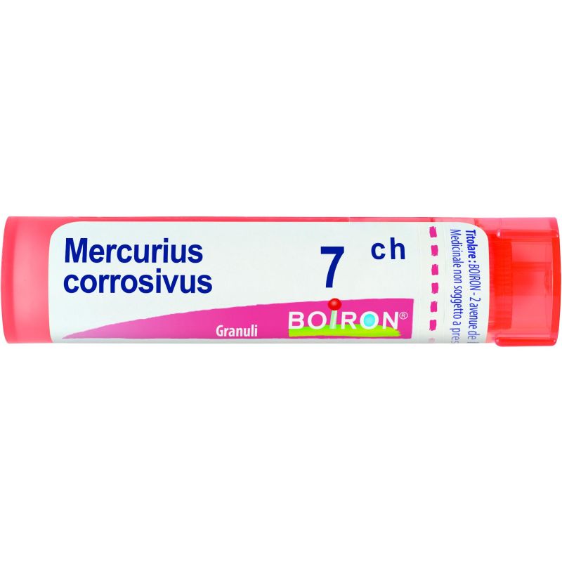 Boiron Mercurius Corrosivus 07Ch - Tubo da 4g di Granuli Omeopatici