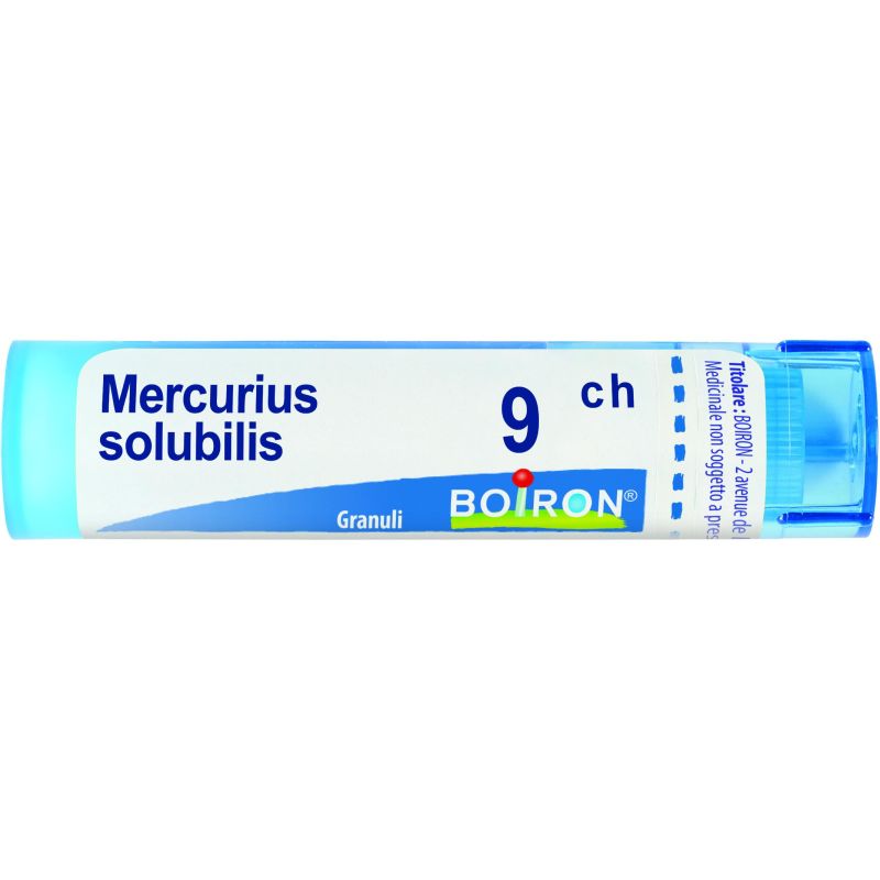 Granuli Boiron Mercurius Solubilis 09Ch - Tubo da 4g