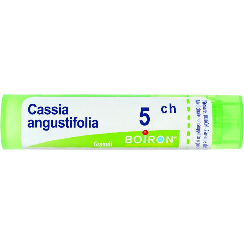 Granuli di Cassia Angustifolia Boiron 05Ch - Tubo da 4g