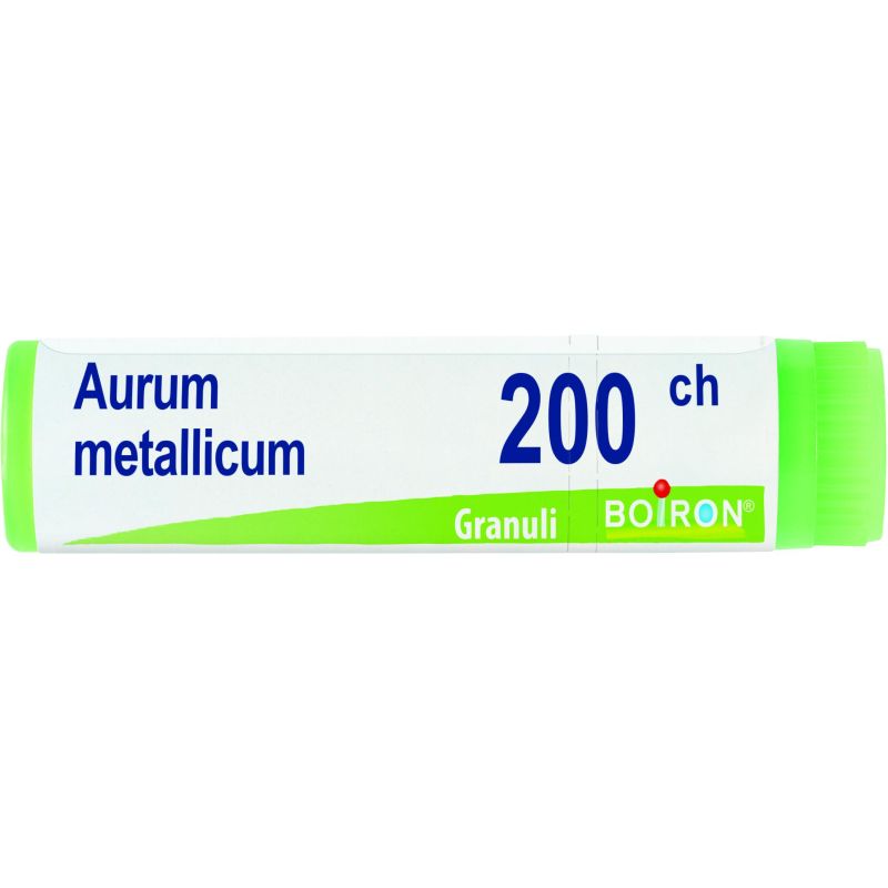 Boiron Aurum Metallicum 200Ch Globuli - Dose da 1g