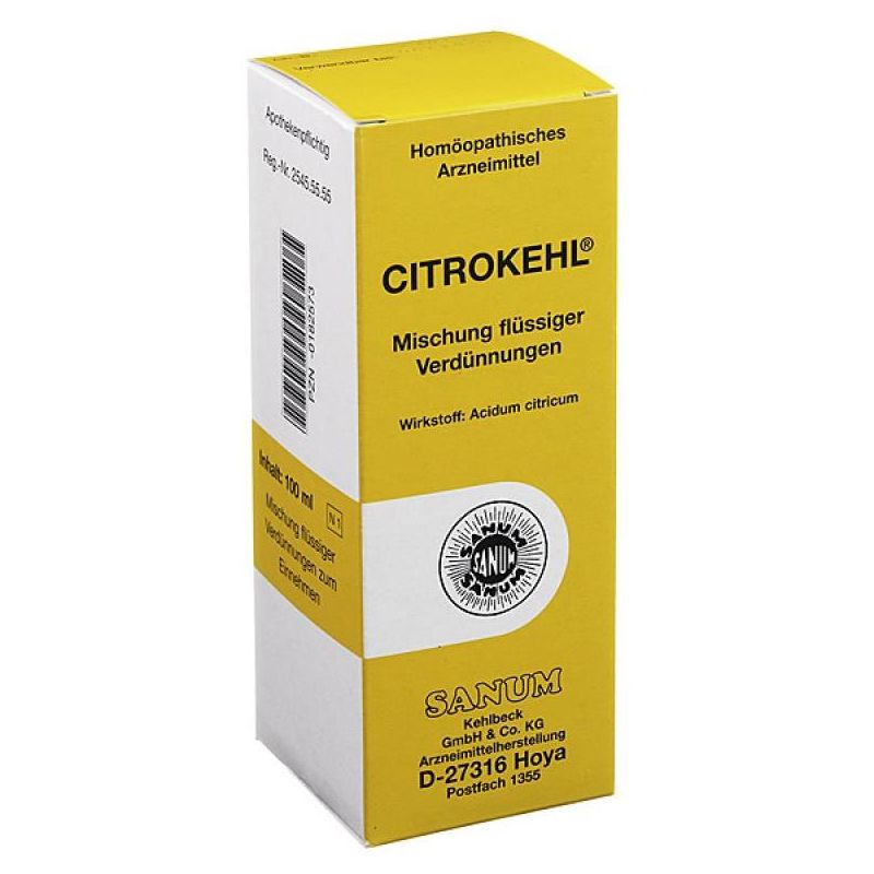 Sanum Citrokehl - Gocce da 100ml
