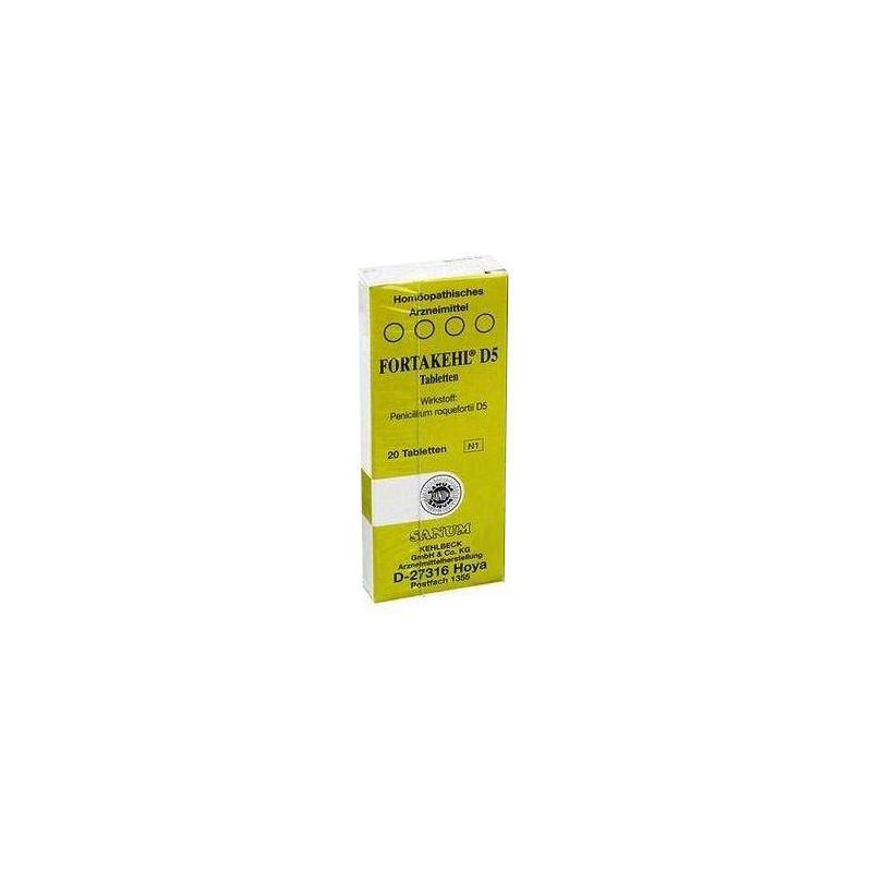 Sanum Fortakehl D5 - Integratore alimentare, 20 Compresse