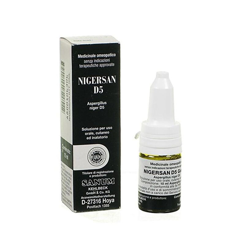 Imo Nigersan D5 - Gocce Salutari Sanum, 10 ml