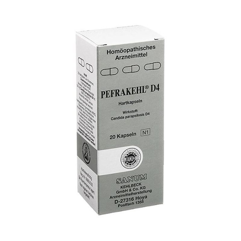 Sanum Pefrakehl D4 - Capsule Omeopatiche Naturali, Confezione da 20