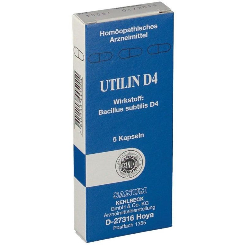 Sanum Utilitin D4 - Confezione di 5 Capsule Salutari