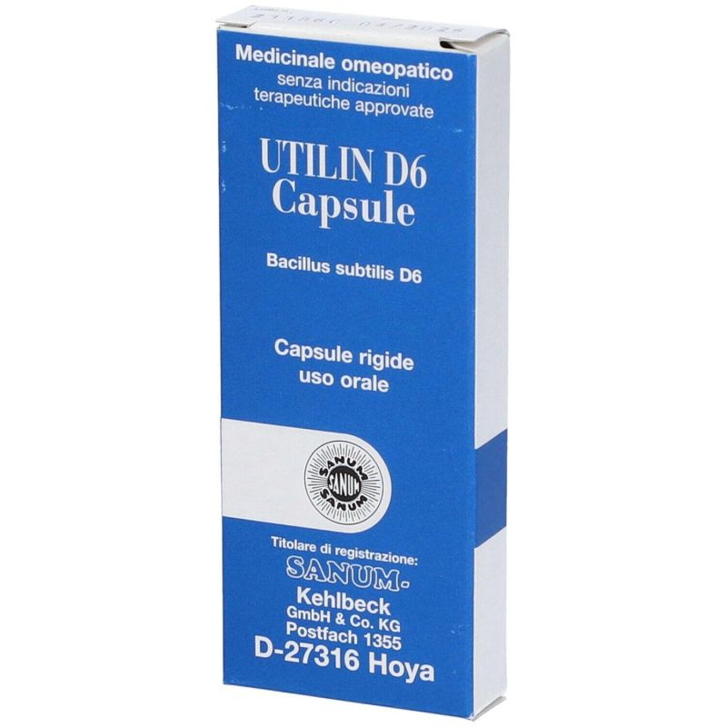 Utilin D6 Sanum - Integratore Naturale, 5 Capsule