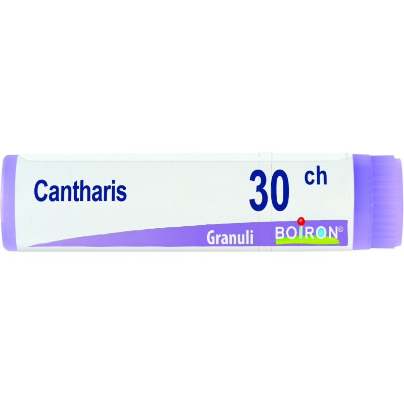 Boiron Cantharis 30Ch Globuli Homeopatici, Confezione 1g