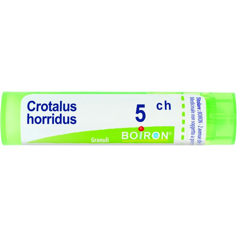 Boiron Crotalus Horridus 05Ch - Tubo da 4g di Granuli Omeopatici