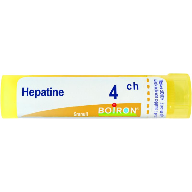 Boiron Hepatine 04Ch - Granuli Omeopatici da 4g in Tubo