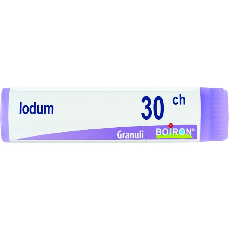 Boiron Iodum 30Ch - Globuli Omeopatici da 1g