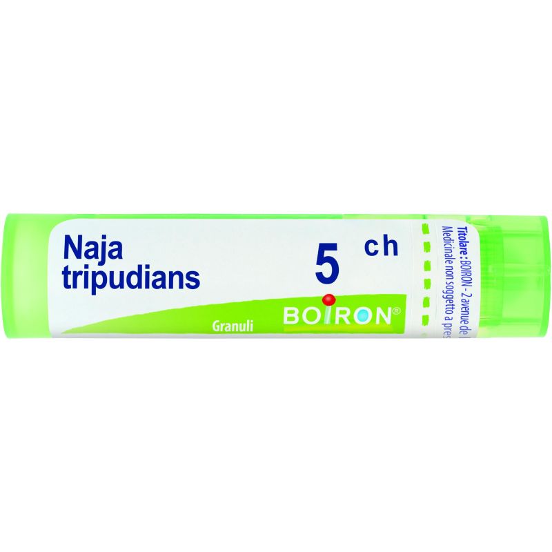 Boiron Naja Tripudians 05Ch - Granuli Omeopatici 4g