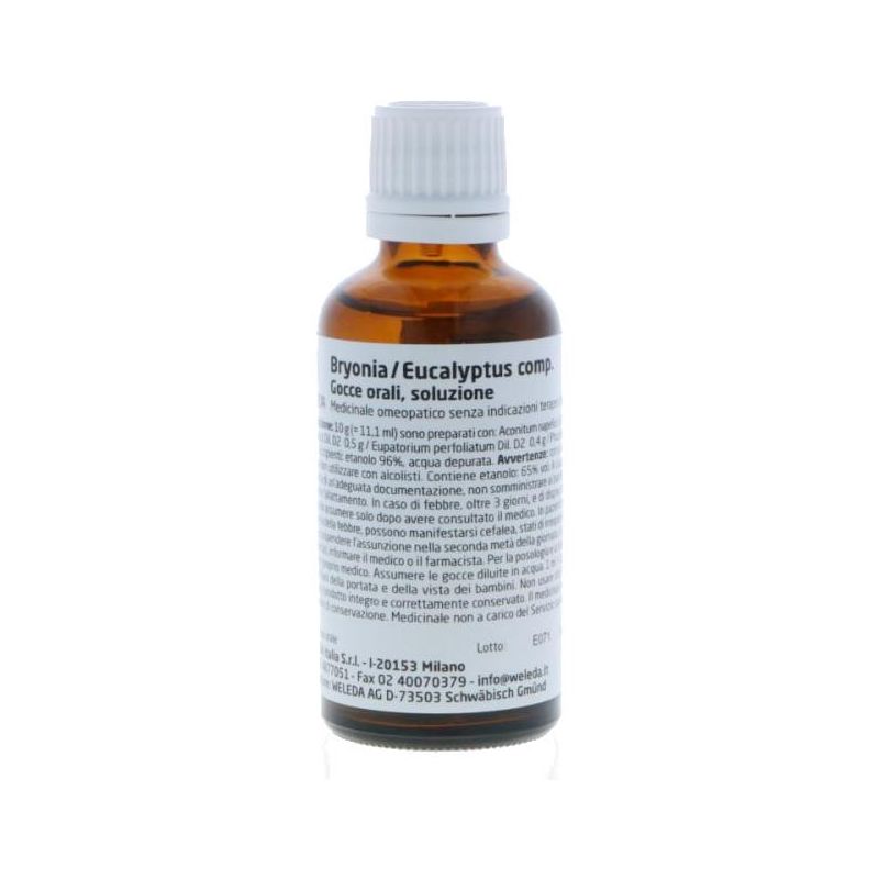 Weleda Bryonia Eucalyptos Composta - Gocce Naturali 50ml