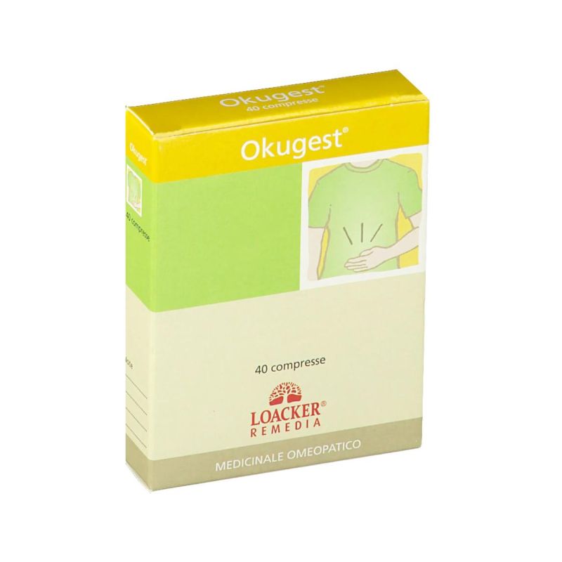 Okugest Digestive Health Support - 40 Compresse