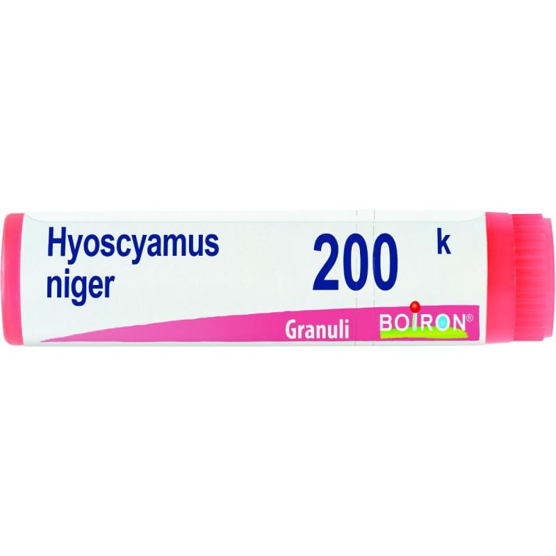 Boiron Hyoscyamus Niger 200K Globuli Homeopatici, Dose da 1g