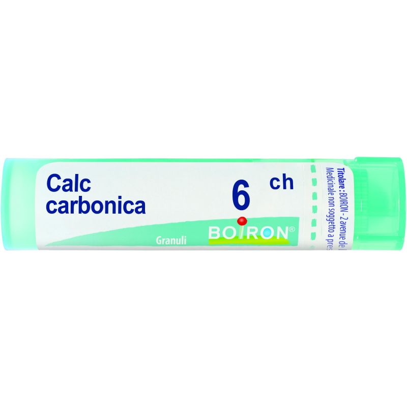 Boiron Calcarea Carbonica 06Ch - Granuli Omeopatici, Tubo da 4g