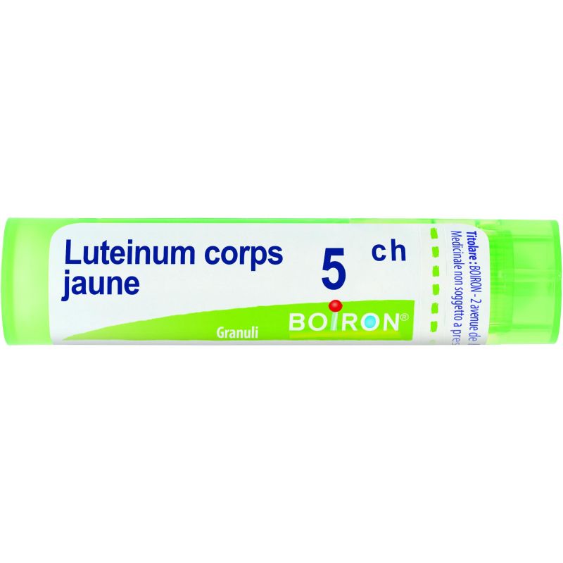 Boiron Luteinum 05Ch Granuli per Corpo Giallo - Tubo da 4g