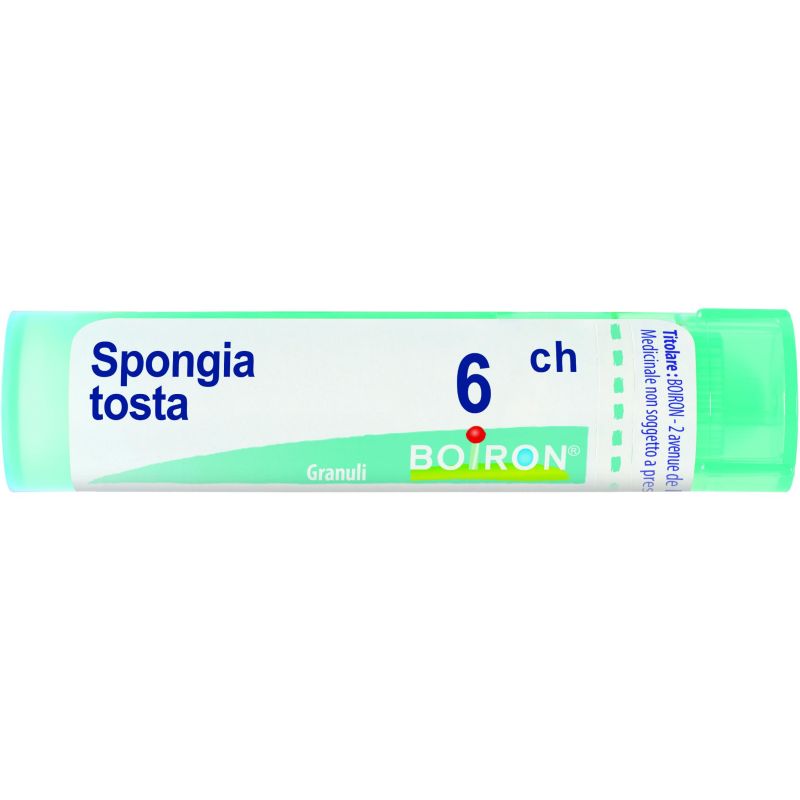 Boiron Spongia Tosta 06Ch - Granuli Omeopatici 4g
