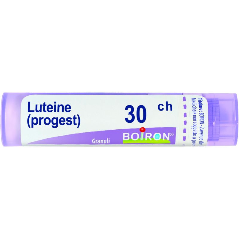 Boiron Luteine Progest 30Ch - Granuli Omeopatici, Tubo da 4g