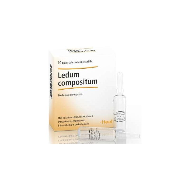Guna Heel Ledum Compositum - 10 Fiale da 2,2ml