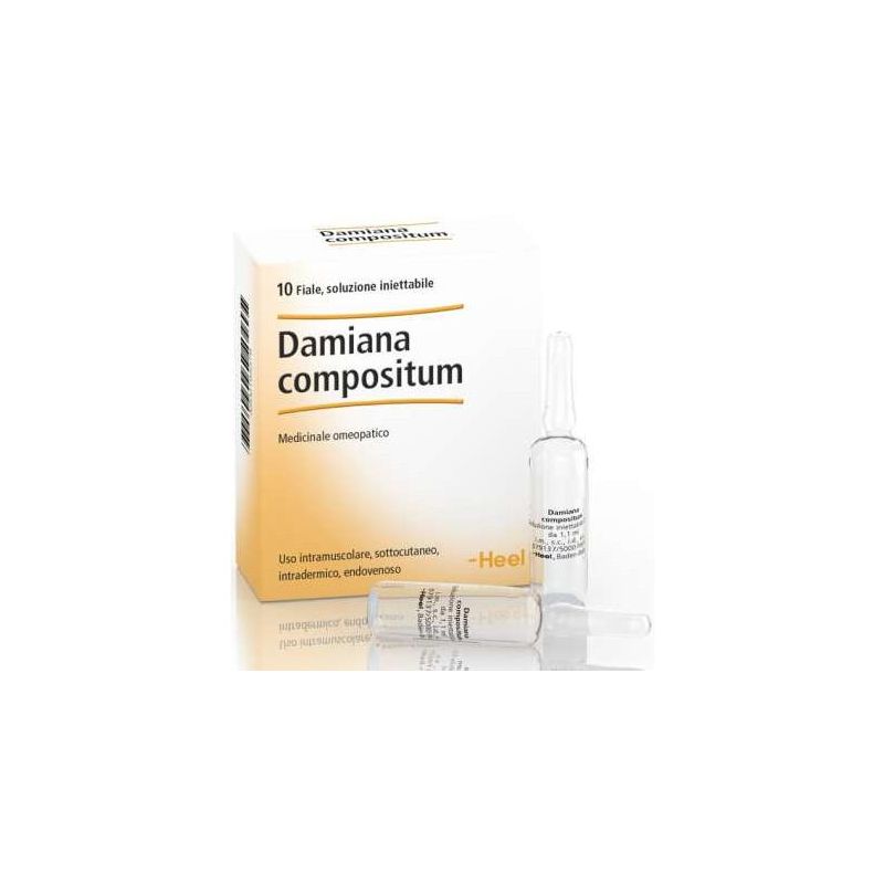 Guna Damiana Compositum - Pacchetto da 10 Fiale da 2,2 ml