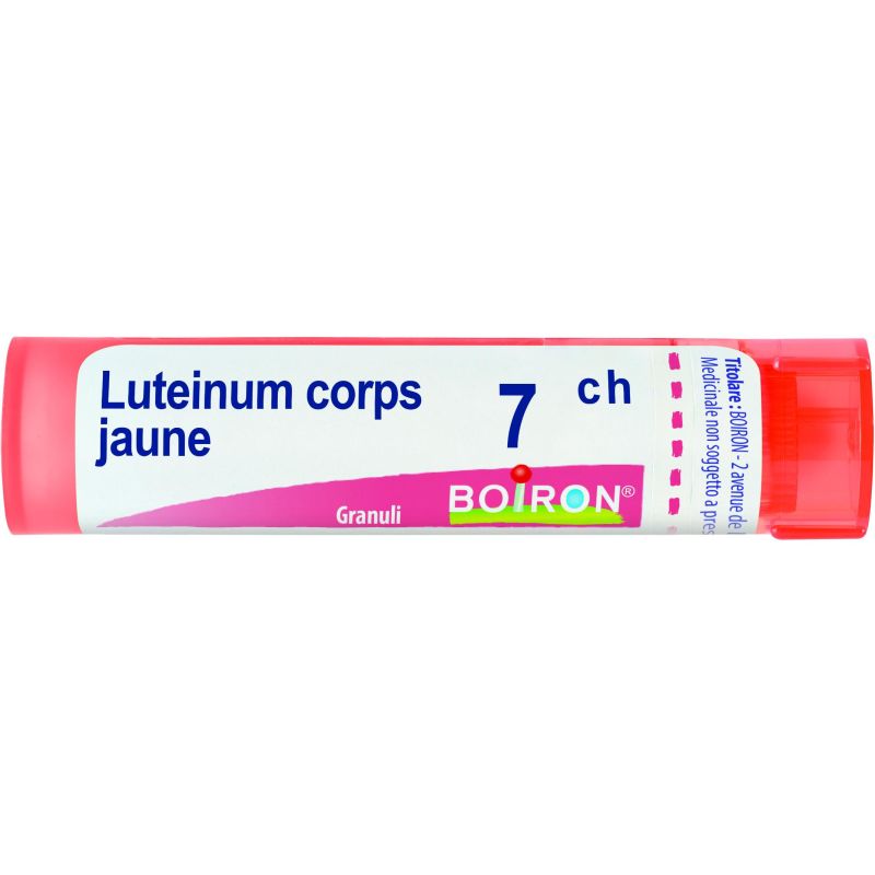 Boiron Luteinum Corps Jaune 07Ch - Granuli Omeopatici 4g