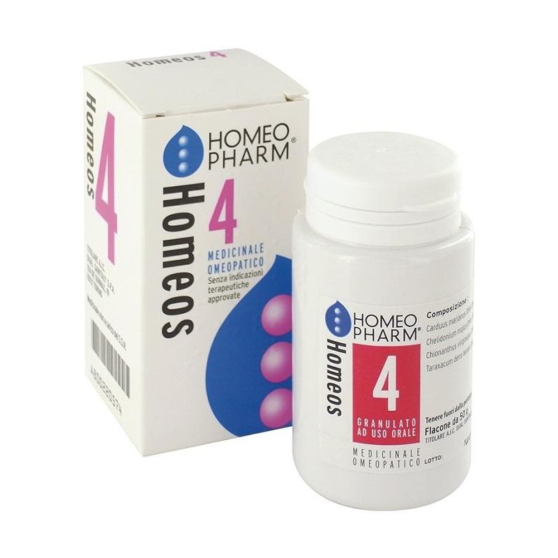 HOMEOS 4 Rimedio Omeopatico 50g